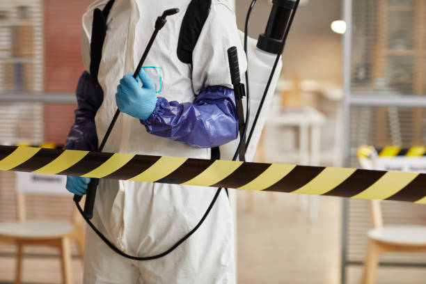 Professional Blood Cleanup technician working in Shiocton, WI